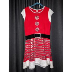 Ugly Christmas Sweater Xmas Size Large Dress